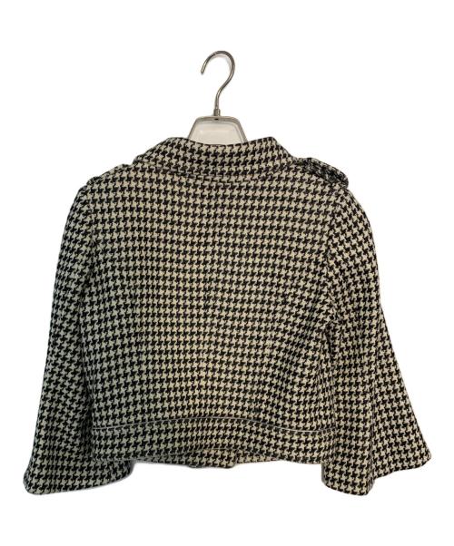 BURBERRY（バーバリー）BURBERRY (バーバリー) BURBERRY ジャケット ホワイト×ブラック サイズ:40の古着・服飾アイテム