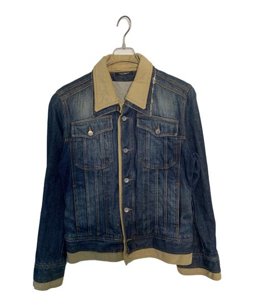 DOLCE & GABBANA（ドルチェ＆ガッバーナ）DOLCE & GABBANA (ドルチェ＆ガッバーナ) DOLCE & GABBANA デニムジャケット ブルー サイズ:48の古着・服飾アイテム