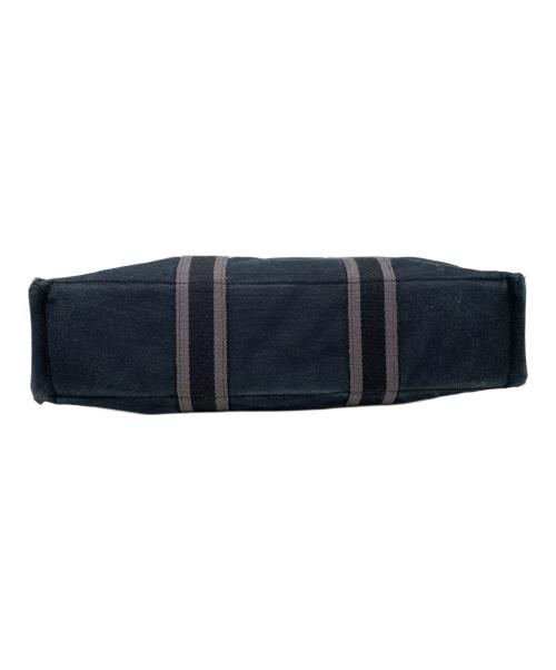 HERMES（エルメス）HERMES (エルメス) HERMES フールトゥ トートMM トートバッグ ブラック×グレーの古着・服飾アイテム