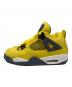 NIKE (ナイキ) NIKE Air Jordan 4 スニーカー イエロー×ブラック サイズ:26.5cm：14000円