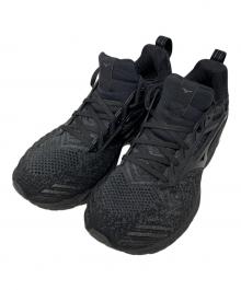 MIZUNO（ミズノ）の古着「MIZUNO WAVE CREATION WAVE KNIT スニーカー」｜ブラック