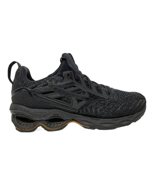MIZUNO（ミズノ）MIZUNO (ミズノ) MIZUNO WAVE CREATION WAVE KNIT スニーカー ブラック サイズ:26.5cmの古着・服飾アイテム
