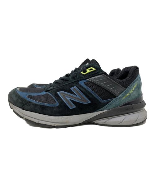 NEW BALANCE（ニューバランス）NEW BALANCE (ニューバランス) NEW BALANCE スニーカー ブラック×ブルー サイズ:26㎝の古着・服飾アイテム