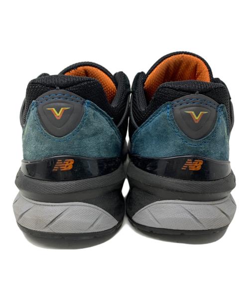 NEW BALANCE（ニューバランス）NEW BALANCE (ニューバランス) NEW BALANCE スニーカー ブラック×ブルー サイズ:26㎝の古着・服飾アイテム
