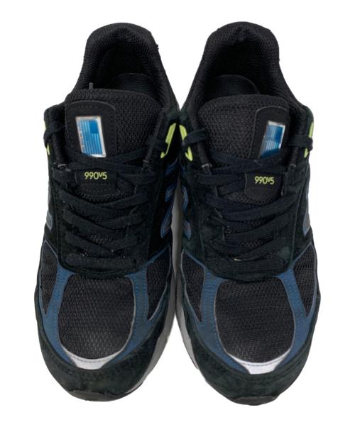 NEW BALANCE（ニューバランス）NEW BALANCE (ニューバランス) NEW BALANCE スニーカー ブラック×ブルー サイズ:26㎝の古着・服飾アイテム
