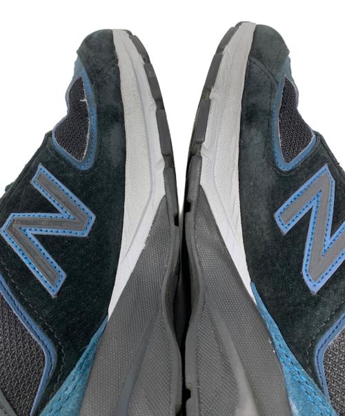 NEW BALANCE（ニューバランス）NEW BALANCE (ニューバランス) NEW BALANCE スニーカー ブラック×ブルー サイズ:26㎝の古着・服飾アイテム