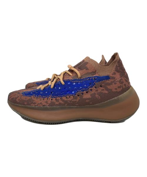 adidas（アディダス）adidas (アディダス) adidas EEZY BOOST 380 スニーカー ブラウン×ブルー サイズ:27㎝の古着・服飾アイテム