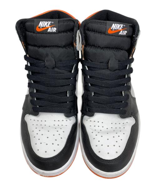 NIKE（ナイキ）NIKE (ナイキ) NIKE AIR JORDAN 1 RETRO HIGH OG スニーカー ホワイト×ブラック サイズ:26.5cmの古着・服飾アイテム
