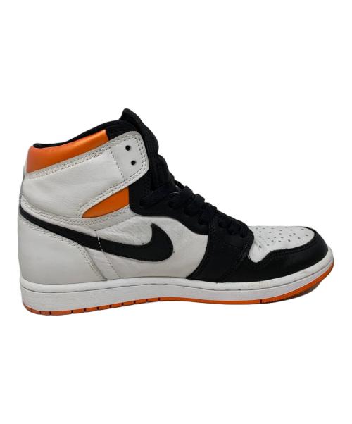 NIKE（ナイキ）NIKE (ナイキ) NIKE AIR JORDAN 1 RETRO HIGH OG スニーカー ホワイト×ブラック サイズ:26.5cmの古着・服飾アイテム