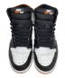 中古・古着 NIKE (ナイキ) NIKE AIR JORDAN 1 RETRO HIGH OG スニーカー ホワイト×ブラック サイズ:26.5cm：10000円