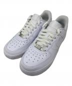 NIKEナイキ）の古着「NIKE AIR FORCE1 ローカットスニーカー」｜ホワイト
