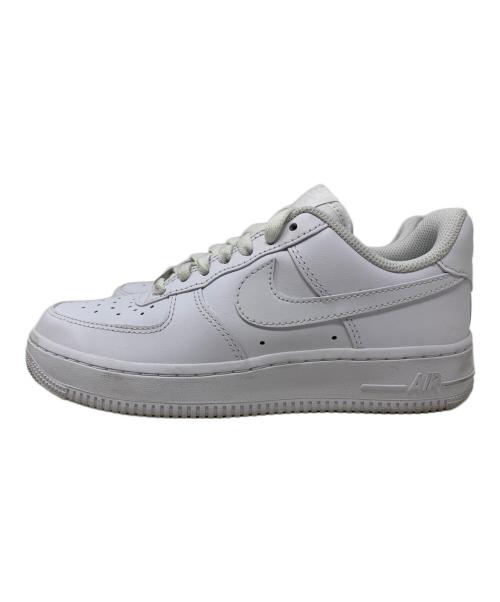 NIKE（ナイキ）NIKE (ナイキ) NIKE AIR FORCE1 ローカットスニーカー ホワイト サイズ:23cmの古着・服飾アイテム