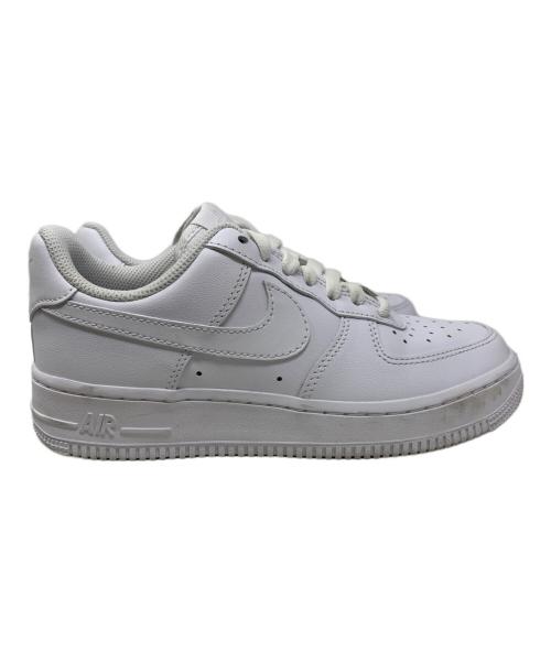 NIKE（ナイキ）NIKE (ナイキ) NIKE AIR FORCE1 ローカットスニーカー ホワイト サイズ:23cmの古着・服飾アイテム