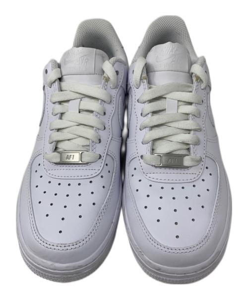 NIKE（ナイキ）NIKE (ナイキ) NIKE AIR FORCE1 ローカットスニーカー ホワイト サイズ:23cmの古着・服飾アイテム