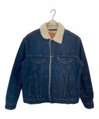 LEVI'Sリーバイス）の古着「LEVI'S デニムボアジャケット」｜ブルー