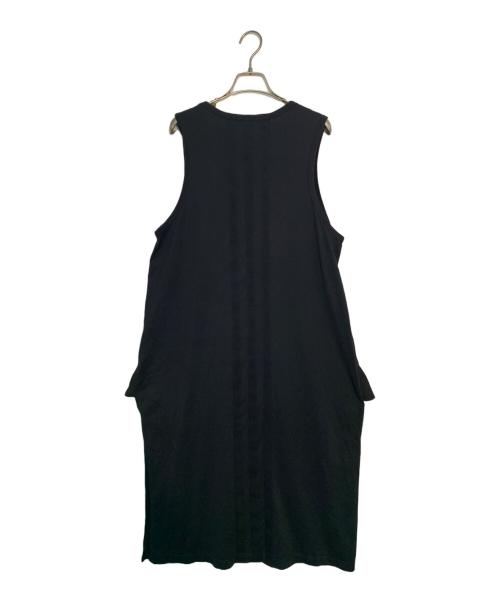 adidas（アディダス）adidas (アディダス) Y-3 (ワイスリー) adidas Y-3 ノースリーブワンピース ブラック サイズ:Mの古着・服飾アイテム