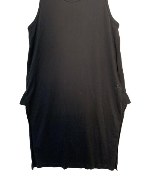 adidas（アディダス）adidas (アディダス) Y-3 (ワイスリー) adidas Y-3 ノースリーブワンピース ブラック サイズ:Mの古着・服飾アイテム