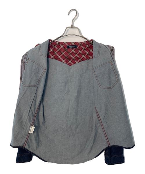 BURBERRY BLACK LABEL（バーバリーブラックレーベル）BURBERRY BLACK LABEL (バーバリーブラックレーベル) BURBERRY BLACK LABEL 長袖シャツ ネイビー サイズ:2の古着・服飾アイテム