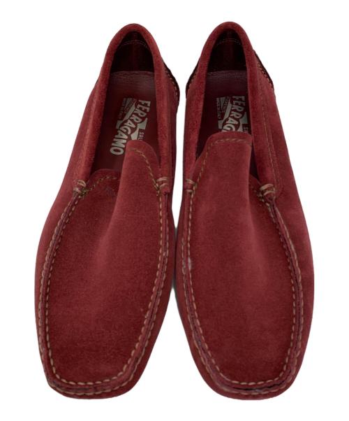 Salvatore Ferragamo（サルヴァトーレ フェラガモ）Salvatore Ferragamo (サルヴァトーレ フェラガモ) Salvatore Ferragamo ローファー レッド サイズ:6 1/2の古着・服飾アイテム