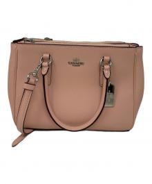 COACH（コーチ）の古着「COACH 2WAYバッグ」｜ピンク