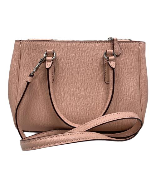COACH（コーチ）COACH (コーチ) COACH 2WAYバッグ ピンクの古着・服飾アイテム