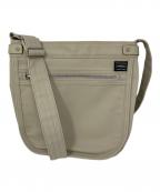 PORTERポーター）の古着「PORTER NAKED BOOK BAG ショルダーバッグ」｜ベージュ