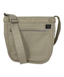 PORTER（ポーター）の古着「PORTER NAKED BOOK BAG ショルダーバッグ」｜ベージュ