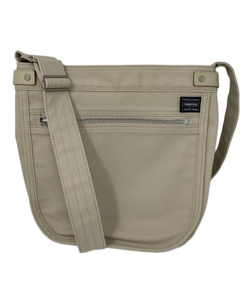 PORTER（ポーター）PORTER (ポーター) PORTER NAKED BOOK BAG ショルダーバッグ ベージュの古着・服飾アイテム