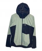 MOUNTAIN HARD WEARマウンテンハードウェア）の古着「MOUNTAIN HARD WEAR エクスポージャー 2 ゴアテックス パックライト ジャケット」｜スカイブルー×ブラック