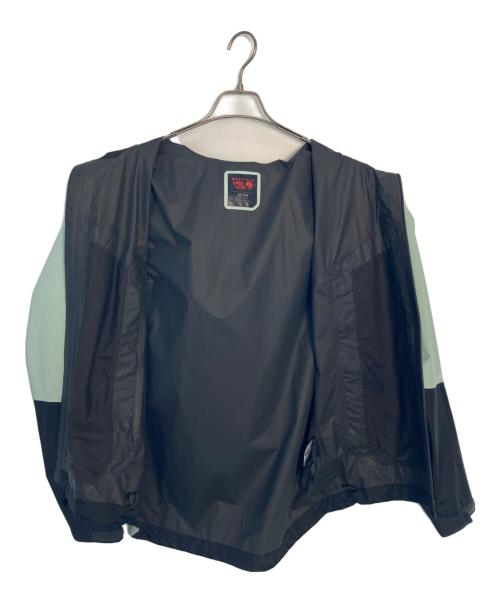 MOUNTAIN HARD WEAR（マウンテンハードウェア）MOUNTAIN HARD WEAR (マウンテンハードウェア) MOUNTAIN HARD WEAR エクスポージャー 2 ゴアテックス パックライト ジャケット スカイブルー×ブラック サイズ:Mの古着・服飾アイテム