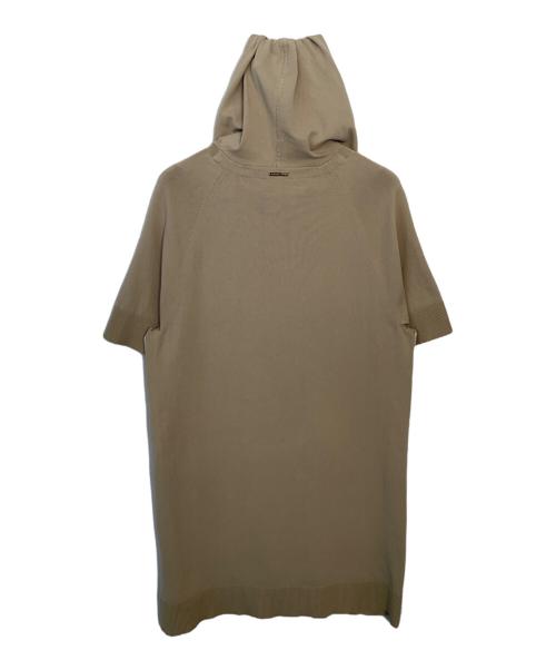 MICHAEL KORS（マイケルコース）MICHAEL KORS (マイケルコース) MICHAEL KORS 半袖ワンピース ベージュ×ホワイト サイズ:Sの古着・服飾アイテム