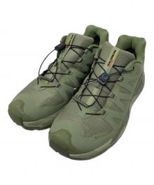 SALOMON（サロモン）の古着「SALOMON GORE-TEX スニーカー」｜オリーブ