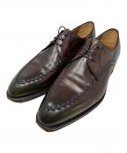 BONTONIボントーニ）の古着「BONTONI Uチップシューズ」｜ブラウン
