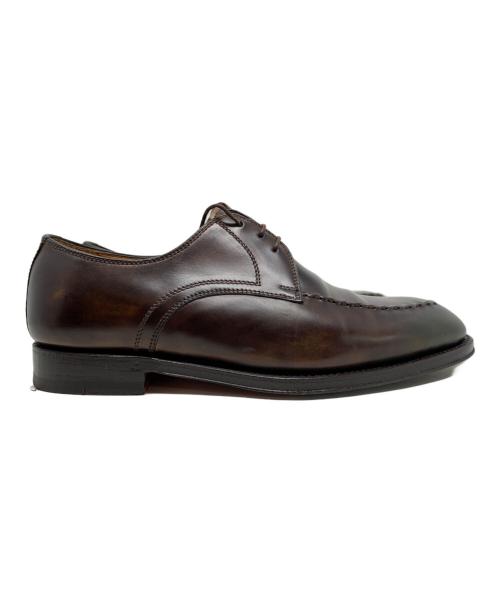 BONTONI（ボントーニ）BONTONI (ボントーニ) BONTONI Uチップシューズ ブラウン サイズ:24.5cmの古着・服飾アイテム