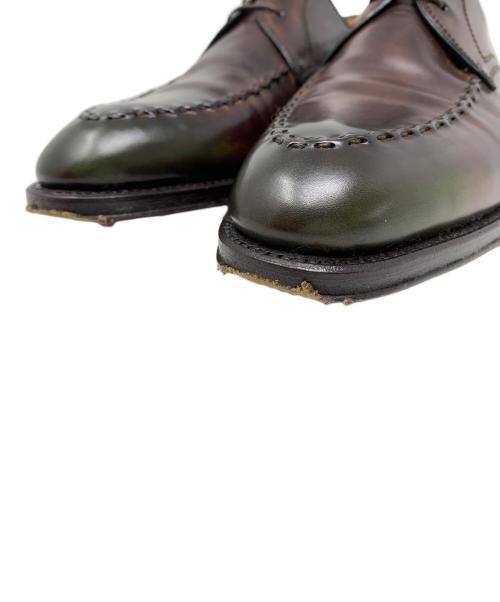 BONTONI（ボントーニ）BONTONI (ボントーニ) BONTONI Uチップシューズ ブラウン サイズ:24.5cmの古着・服飾アイテム