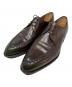 BONTONI（ボントーニ）の古着「BONTONI Uチップシューズ」｜ブラウン