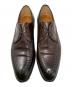 中古・古着 BONTONI (ボントーニ) BONTONI Uチップシューズ ブラウン サイズ:24.5cm：8000円