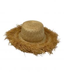 LOLA  hats（LOLA hats）の古着「LOLA  hats ストローハット」｜ベージュ