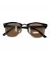 RAY-BAN（レイバン）の古着「RAY-BAN CLUBMASTER サングラス」｜ブラック