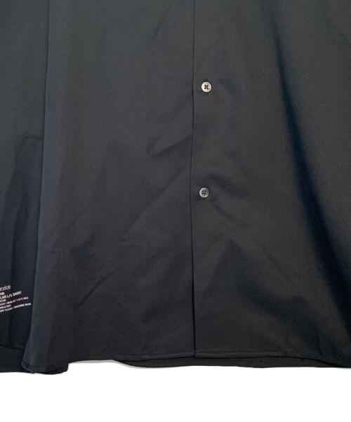 FreshService（フレッシュサービス）FreshService (フレッシュサービス) FreshService COOLFIBER OPEN COLLAR L/S SHIRT 長袖シャツ ブラック サイズ:Lの古着・服飾アイテム