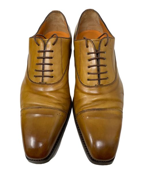 Santoni（サントーニ）Santoni (サントーニ) Santoni ビジネスシューズ ブラウン サイズ:4 1/2の古着・服飾アイテム