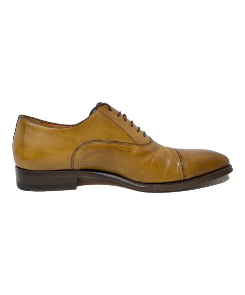 Santoni（サントーニ）Santoni (サントーニ) Santoni ビジネスシューズ ブラウン サイズ:4 1/2の古着・服飾アイテム
