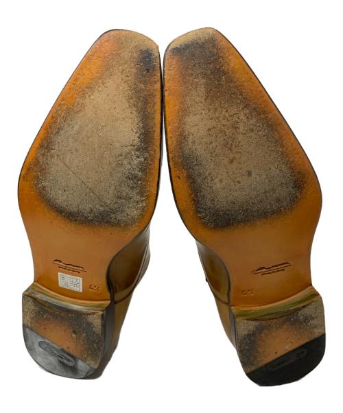 Santoni（サントーニ）Santoni (サントーニ) Santoni ビジネスシューズ ブラウン サイズ:4 1/2の古着・服飾アイテム