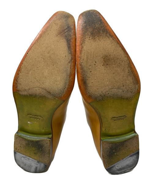 Santoni（サントーニ）Santoni (サントーニ) Santoni ビジネスシューズ ブラウン サイズ:4 1/2の古着・服飾アイテム