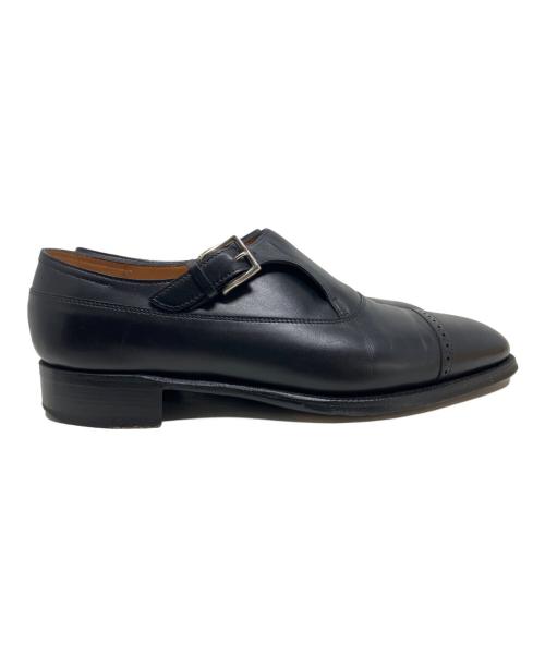 JOHN LOBB（ジョンロブ）JOHN LOBB (ジョンロブ) JOHN LOBB BARKLEY バークレー シングルモンクシューズ ブラック サイズ:51/2Eの古着・服飾アイテム