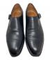 中古・古着 JOHN LOBB (ジョンロブ) JOHN LOBB BARKLEY バークレー シングルモンクシューズ ブラック サイズ:51/2E：70000円