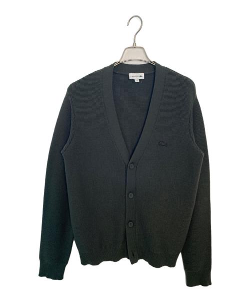 LACOSTE（ラコステ）LACOSTE (ラコステ) LACOSTE 厚手カーディガン グリーン サイズ:4の古着・服飾アイテム