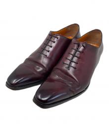 Santoni（サントーニ）の古着「Santoni レザーシューズ」｜ブラウン