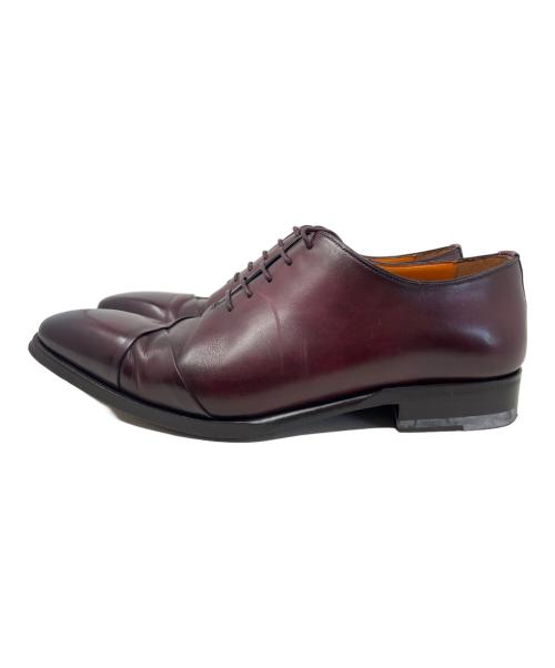 Santoni（サントーニ）Santoni (サントーニ) Santoni レザーシューズ ブラウン サイズ:4 1/2の古着・服飾アイテム