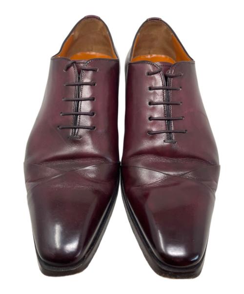 Santoni（サントーニ）Santoni (サントーニ) Santoni レザーシューズ ブラウン サイズ:4 1/2の古着・服飾アイテム